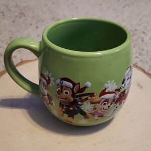 Paw Patrol Green Christmas Design Mug 2018